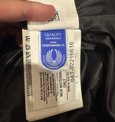 Canada Goose Vernon Black Label Puffer