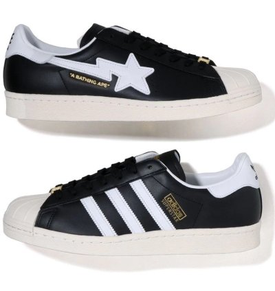 BAPE ADIDAS SUPERSTAR 80S BAPE Sneakers shoes
