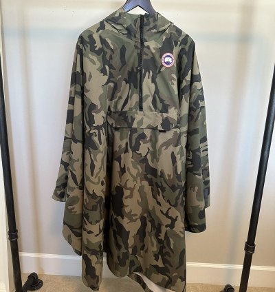 Canada Goose waterproof poncho