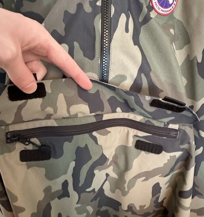 Canada Goose waterproof poncho