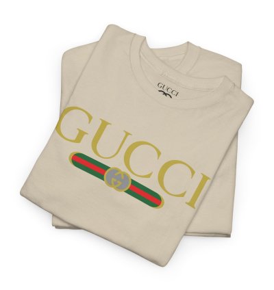 Gucci GG logo sand T-shirt - Size USA