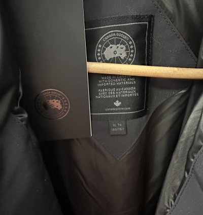 Canada Goose Wedgemount Parka black XL