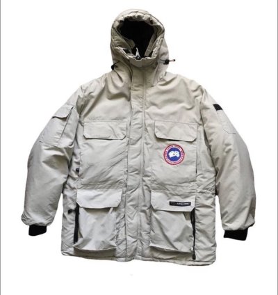 Canada Goose White Jacket