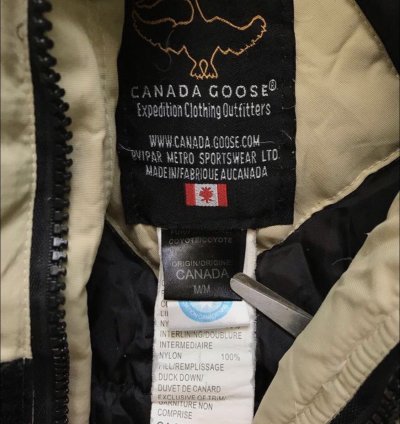 Canada Goose White Jacket