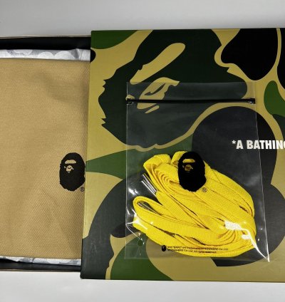 BAPE Bape Sta 1 Blue Yellow Green - Size 9 5