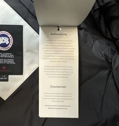 Canada Goose White Wyndham Men Jacket Fur Large Brand New