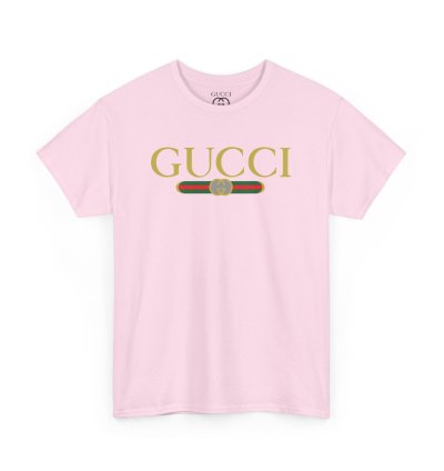 Gucci GG logo light pink T-shirt - Size USA
