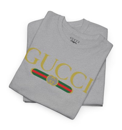Gucci GG logo grey T-shirt - Size USA