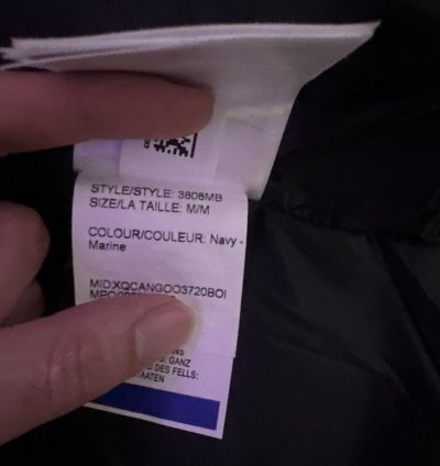 Canada Goose Wyndham Parka -Navy-Medium