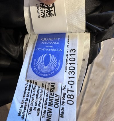 Canada Goose Wyndham Parka Black Badge Navy Medium