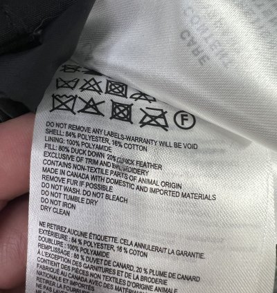 Canada Goose Wyndham Parka Black Badge Navy Medium