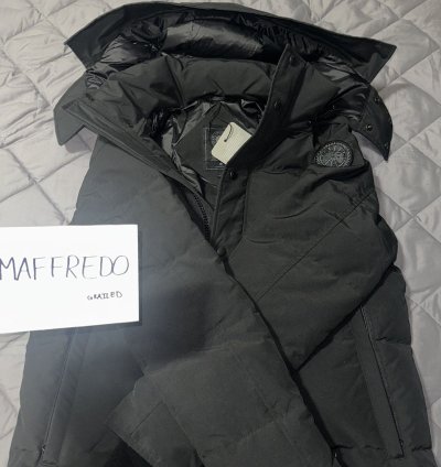 Canada Goose Wyndham Parka Black Disc