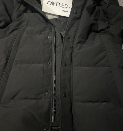 Canada Goose Wyndham Parka Black Disc