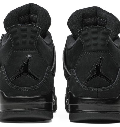 Mens Wmns Air Jordan 4 Retro Black Cat 2020 CU1110 010 / 408452 010