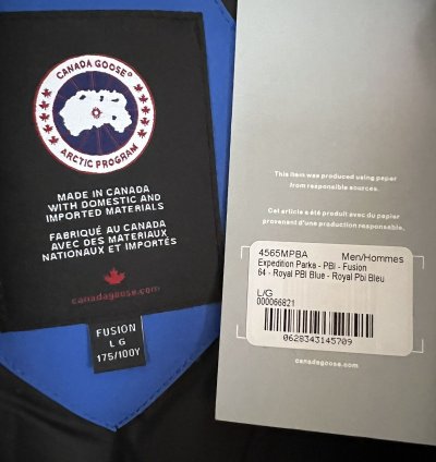 Canadagoose PBI expedition fusion fit