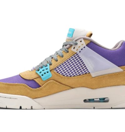 Mens Wmns Union LA x Air Jordan 4 Retro Desert Moss DJ5718 300