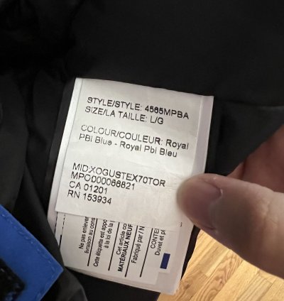 Canadagoose PBI expedition fusion fit