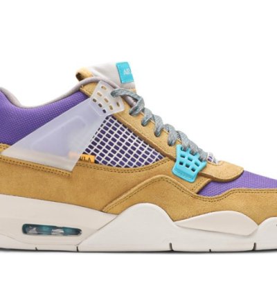Mens Wmns Union LA x Air Jordan 4 Retro Desert Moss DJ5718 300