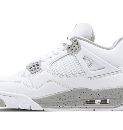 Mens Wmns Air Jordan 4 Retro White Oreo CT8527 100 / DJ4699 100