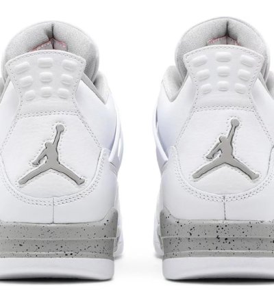 Mens Wmns Air Jordan 4 Retro White Oreo CT8527 100 / DJ4699 100
