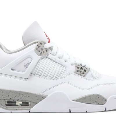 Mens Wmns Air Jordan 4 Retro White Oreo CT8527 100 / DJ4699 100