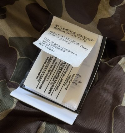 Comme des Gar ons Junya Watanabe Canada Goose Down Coat