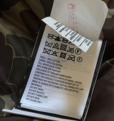 Comme des Gar ons Junya Watanabe Canada Goose Down Coat