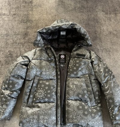 CONCEPTS CANADA GOOSE CROFTON PUFFER(FLINT BANDANA PRINT)