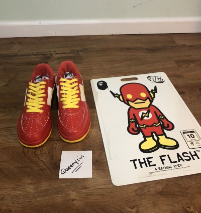 Bape DC Comic Flash