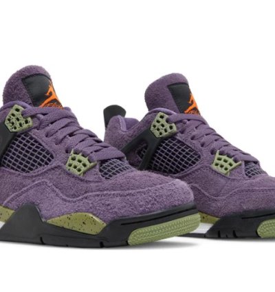 Mens Wmns Air Jordan 4 Retro Canyon Purple AQ9129 500