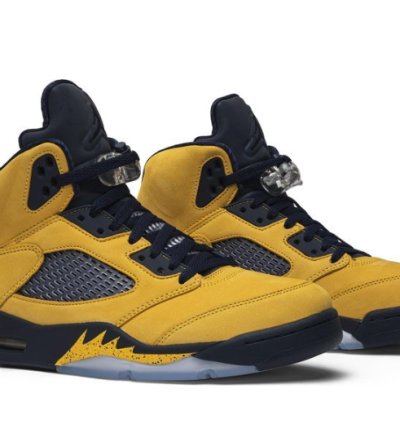 Mens Wmns Air Jordan 5 Retro SP Michigan CQ9541 704