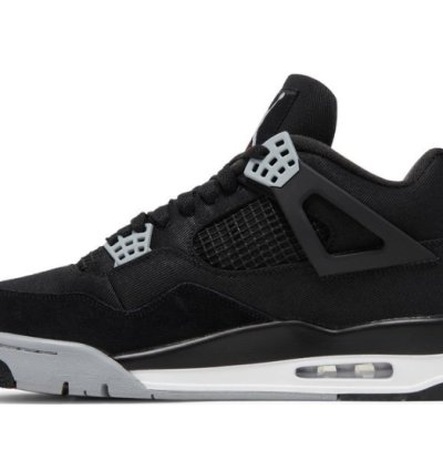 Mens Wmns Air Jordan 4 Retro SE Black Canvas DH7138 006 / DV0553 006