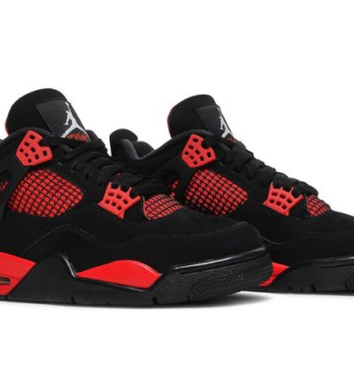 Mens Wmns Air Jordan 4 Retro Red Thunder CT8527 016 / 408452 016
