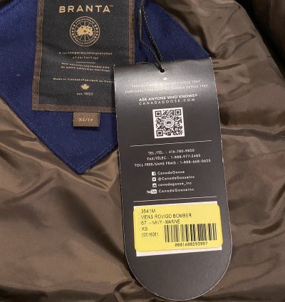 Exclusive Canada Goose Loro Piana Wool Parka