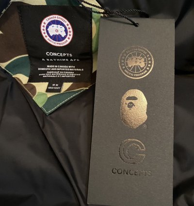 Expedition jacket - Canada Goose Concepts Bape