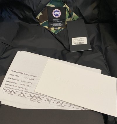Expedition jacket - Canada Goose Concepts Bape