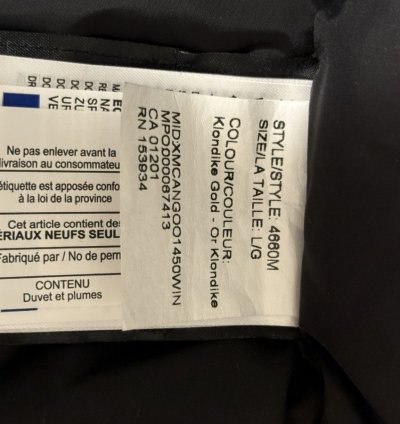 Expedition Parka Heritage Klondike Gold