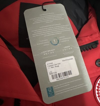 Freestyle Crew Vest Red