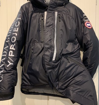 FW 20 Down Jacket Asymmetric Cut