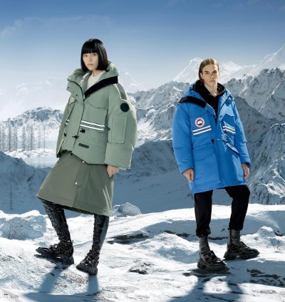 Green Snow Mantra Cropped Jacket