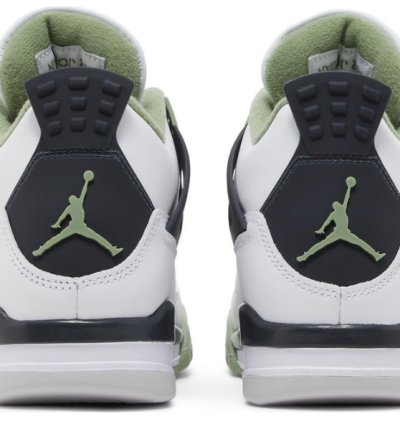 Mens Wmns Air Jordan 4 Retro Seafoam AQ9129 103