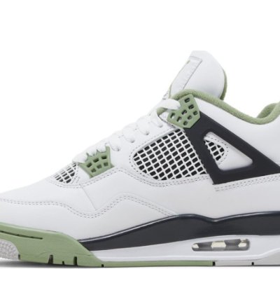 Mens Wmns Air Jordan 4 Retro Seafoam AQ9129 103