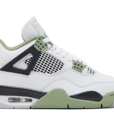 Mens Wmns Air Jordan 4 Retro Seafoam AQ9129 103