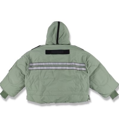 Green Snow Mantra Cropped Jacket