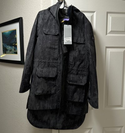 Harbour Jacket Birchbark Black Reflective RARE BNWT