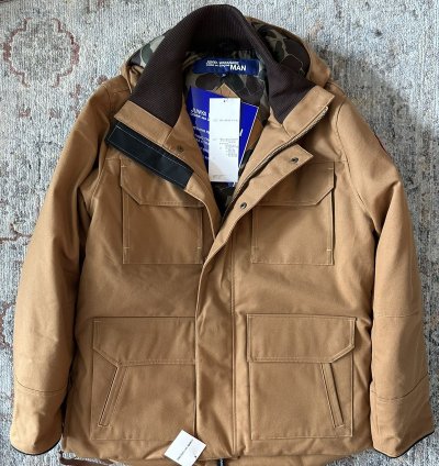 Junya Watanabe MAN Canada Goose Hooded Padded Parka XL