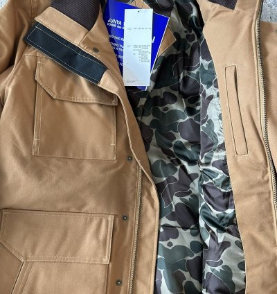 Junya Watanabe MAN Canada Goose Hooded Padded Parka XL
