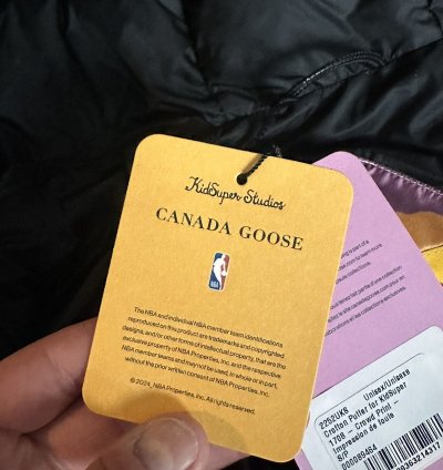 Kid Super NBA Canada Goose Crofton Puffer