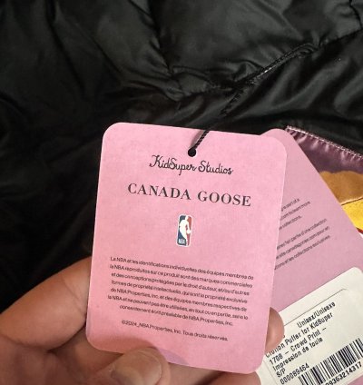 Kid Super NBA Canada Goose Crofton Puffer