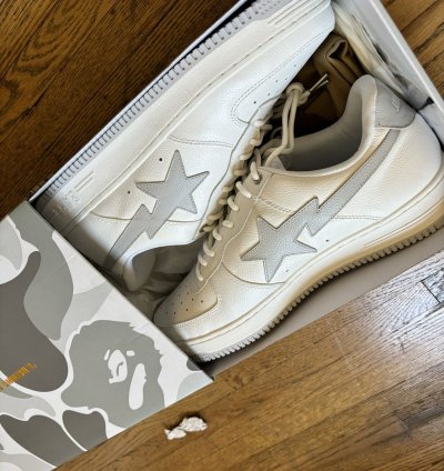 Bape jjjound bapesta